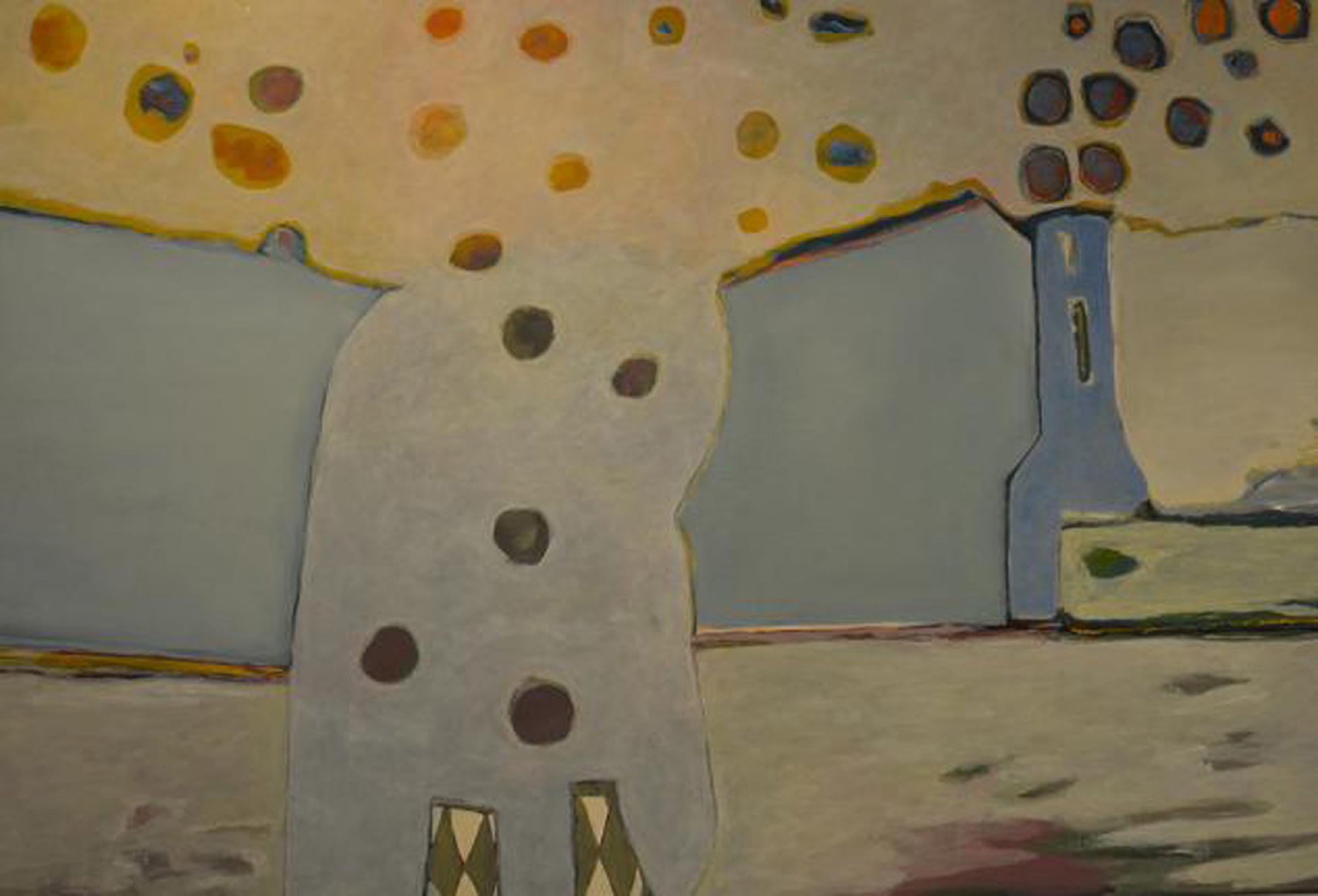 Circus, oil on canvas